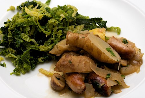 Sausage & Artichoke Casserole