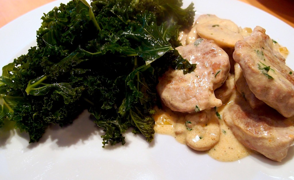 Pork Carbonnade with mushrooms