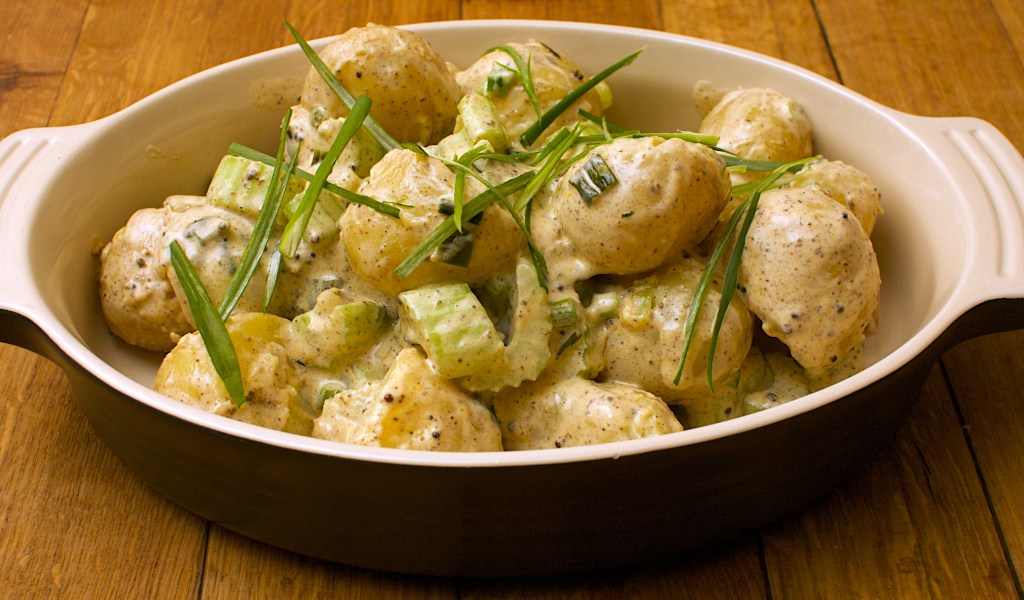 Curried Mayo Potato salad