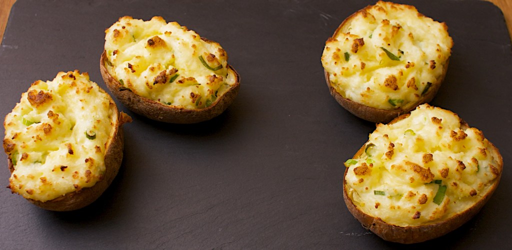Twice baked potatoes