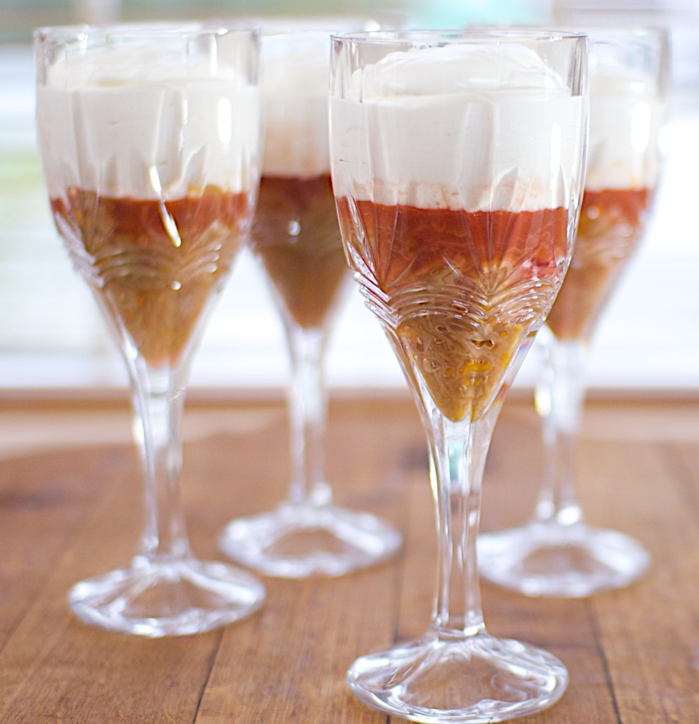 Rhubarb Syllabub