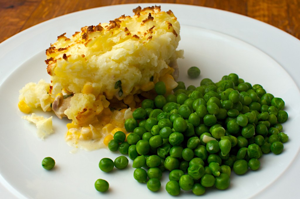 Chicken & Corn Pie