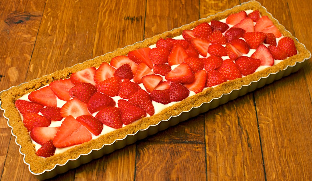 Strawberry Marscapone Tart