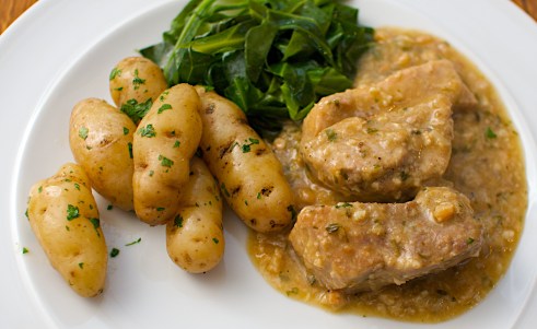 Pork in an Almond Sauce