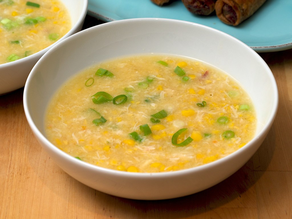 Crab & Sweetcorn Soup