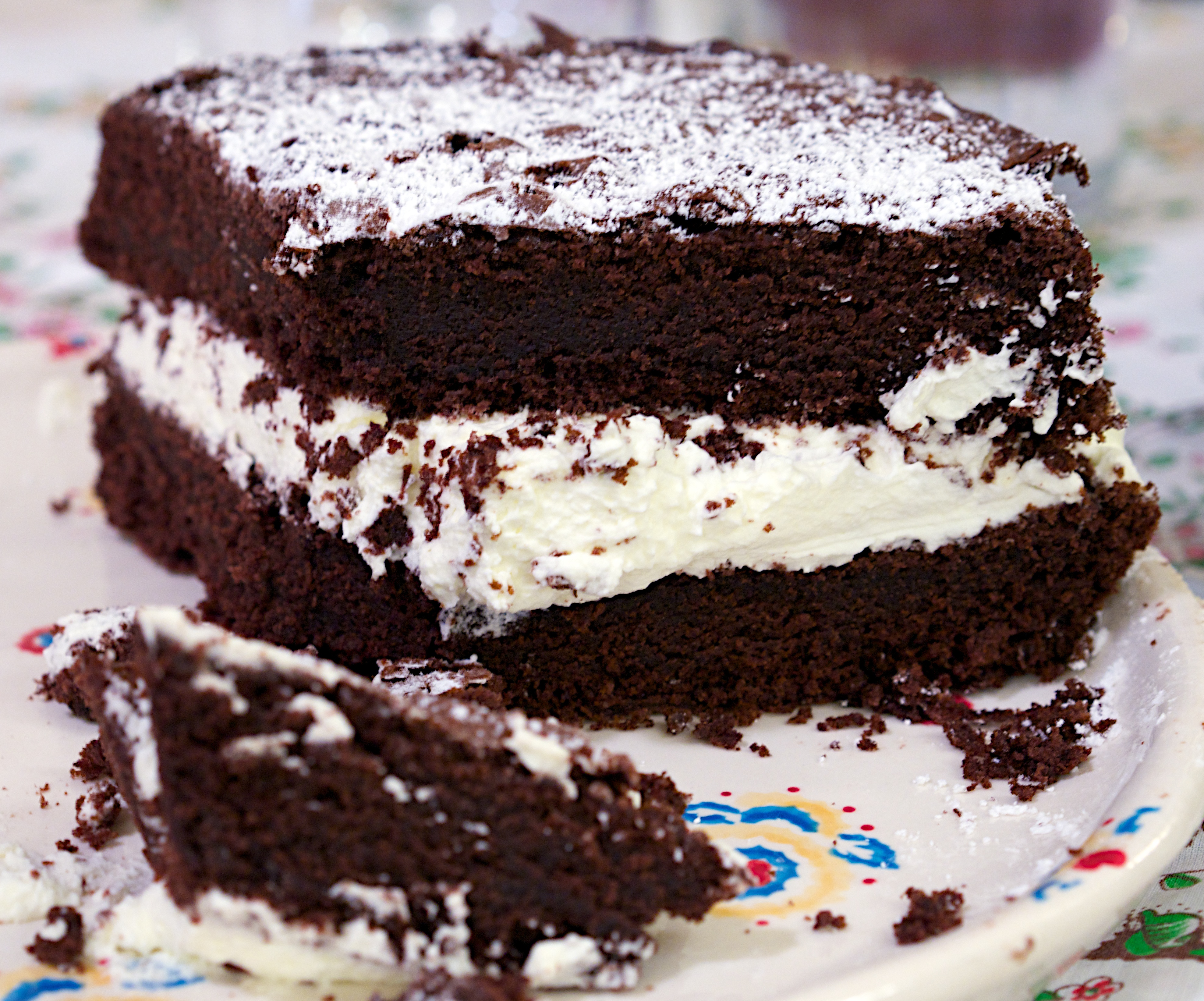 Gera's Chocolate Fudge Cake
