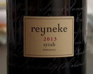 Reyneke Organic Syrah