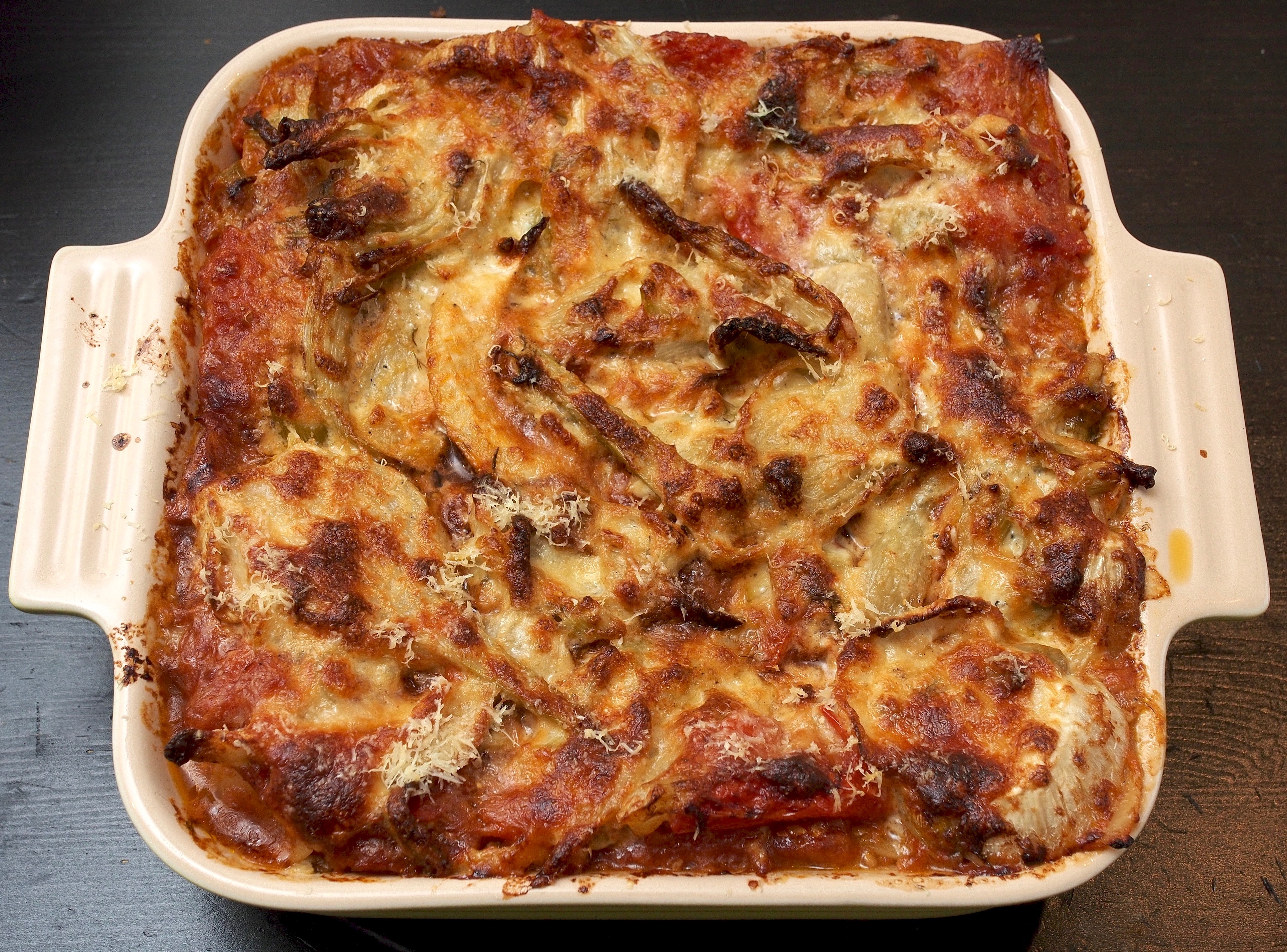 Fennel &amp; Roasted Tomato Lasagne 2