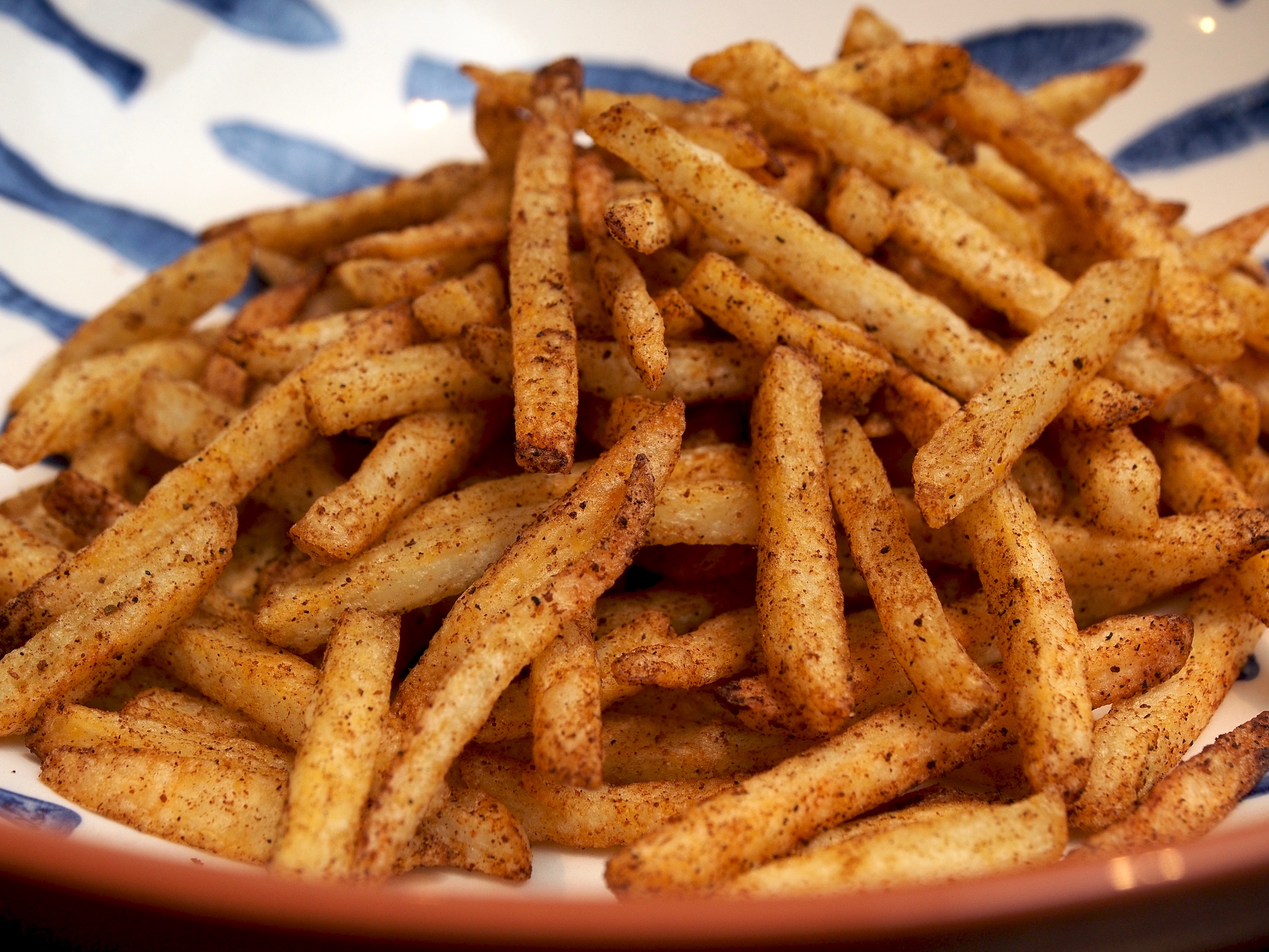 Mussels with chorizo &amp; spiced fries 2