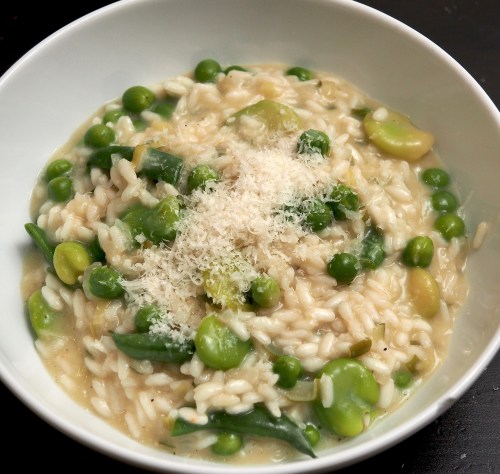 Summer risotto