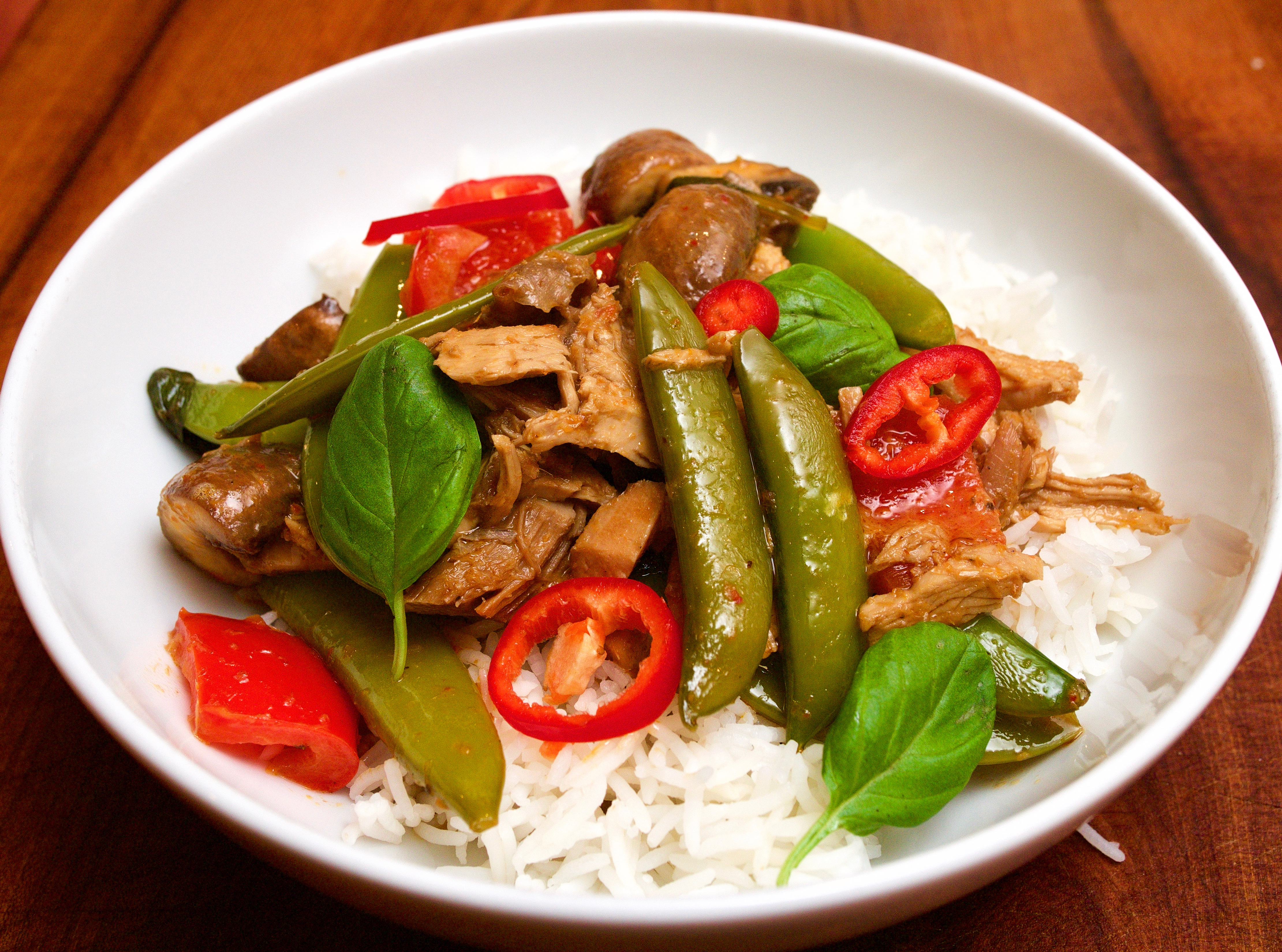 Thai Red Turkey curry
