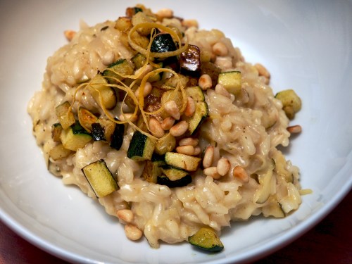 Courgette Risotto