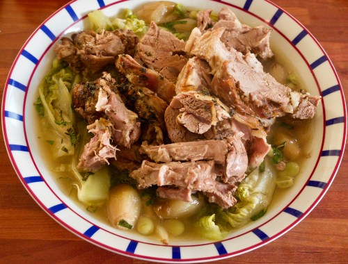 Three hour shoulder of lamb