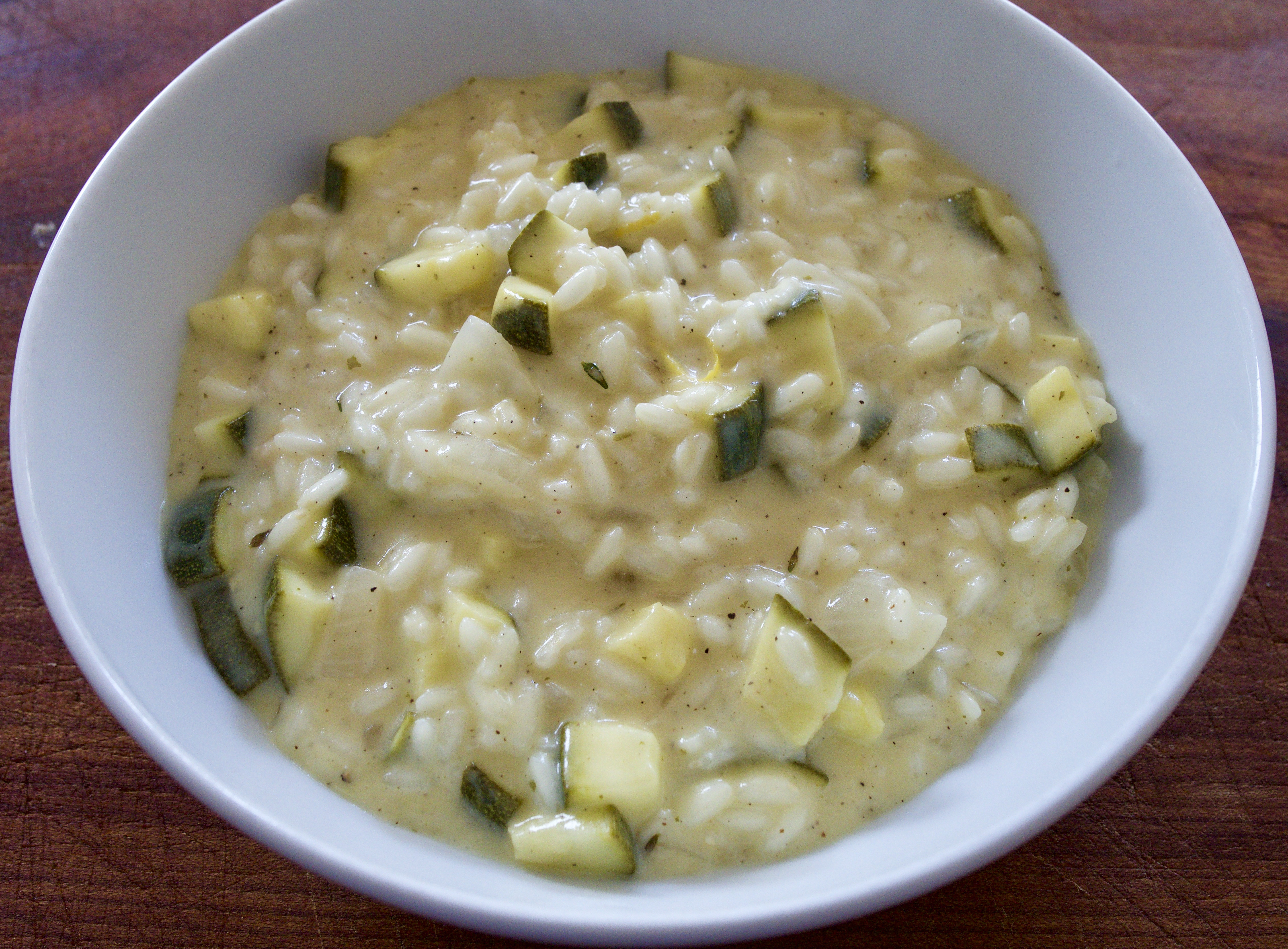 Courgette &amp; lemon risotto