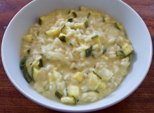 Courgette &amp; lemon risotto