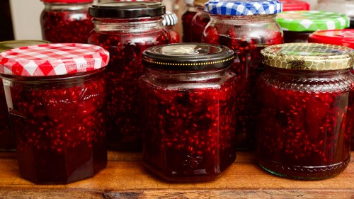 Summer berry jam
