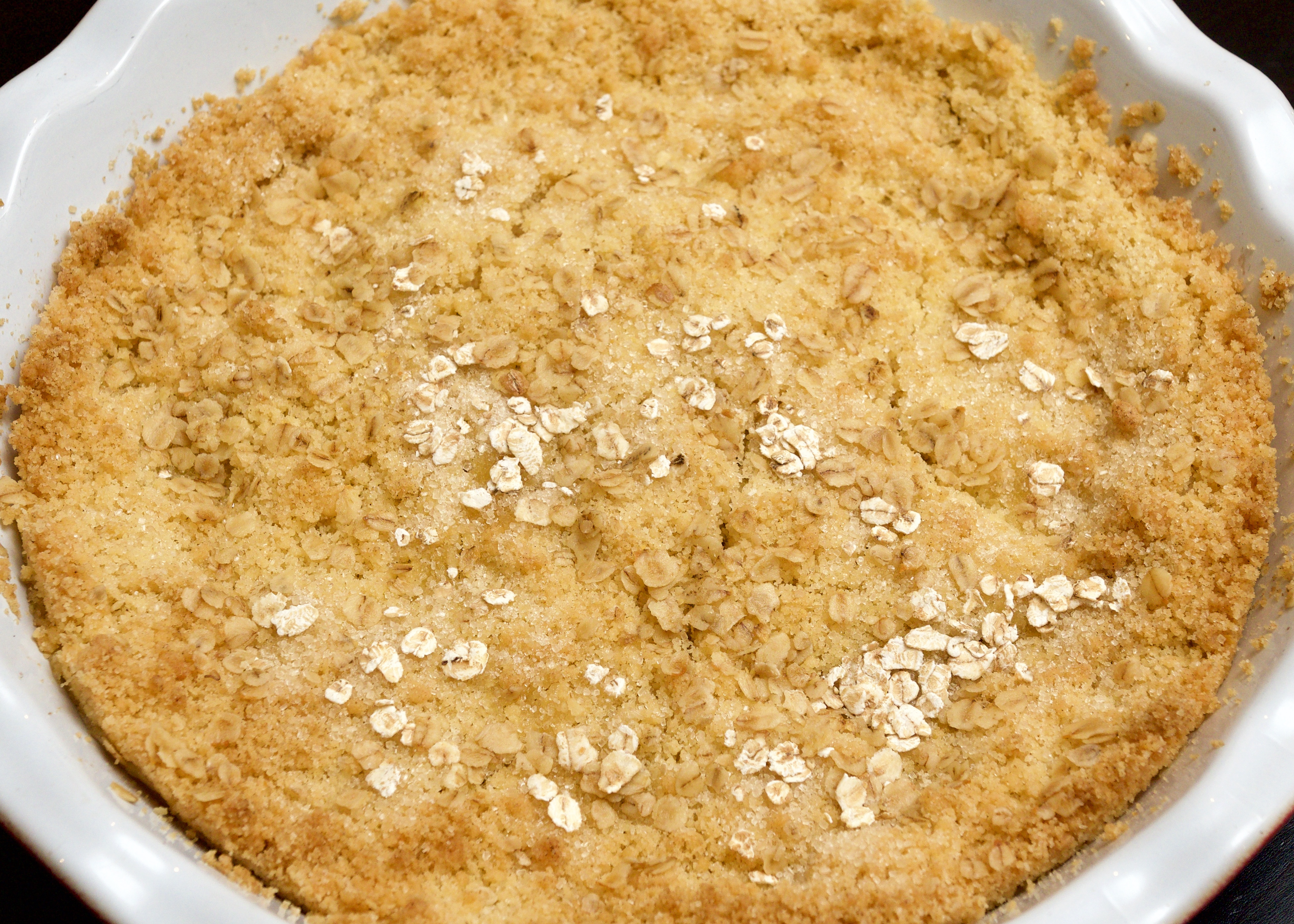Apple crumble