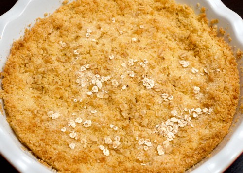 Apple crumble