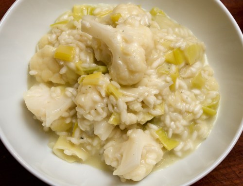Cauliflower risotto