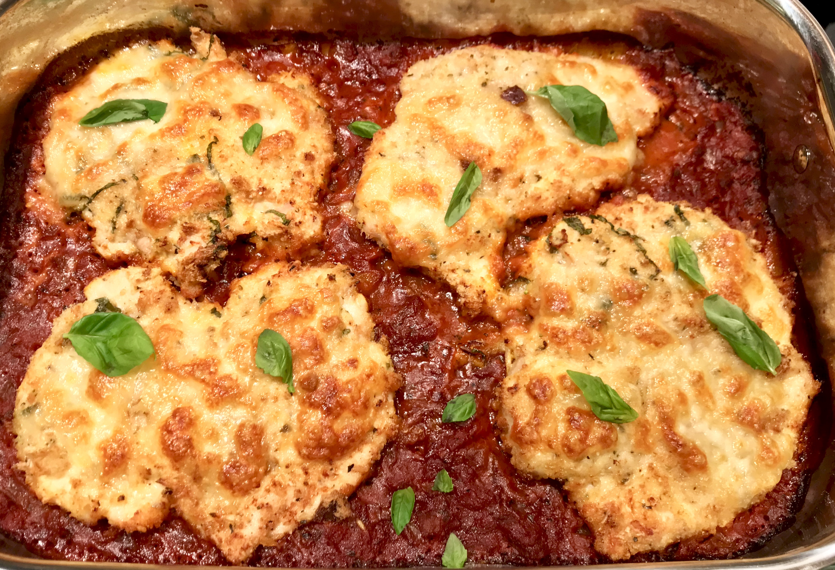 Chicken parmigiana