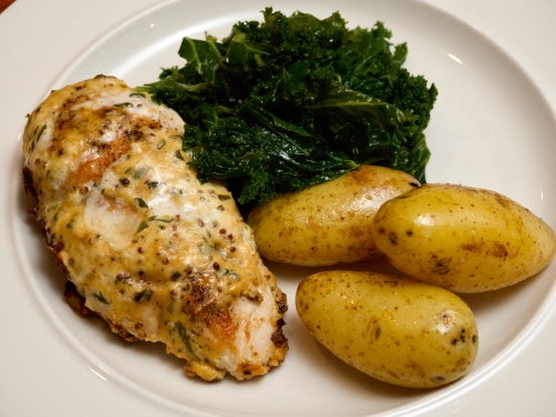 Chicken with creme fraiche &amp; tarragon