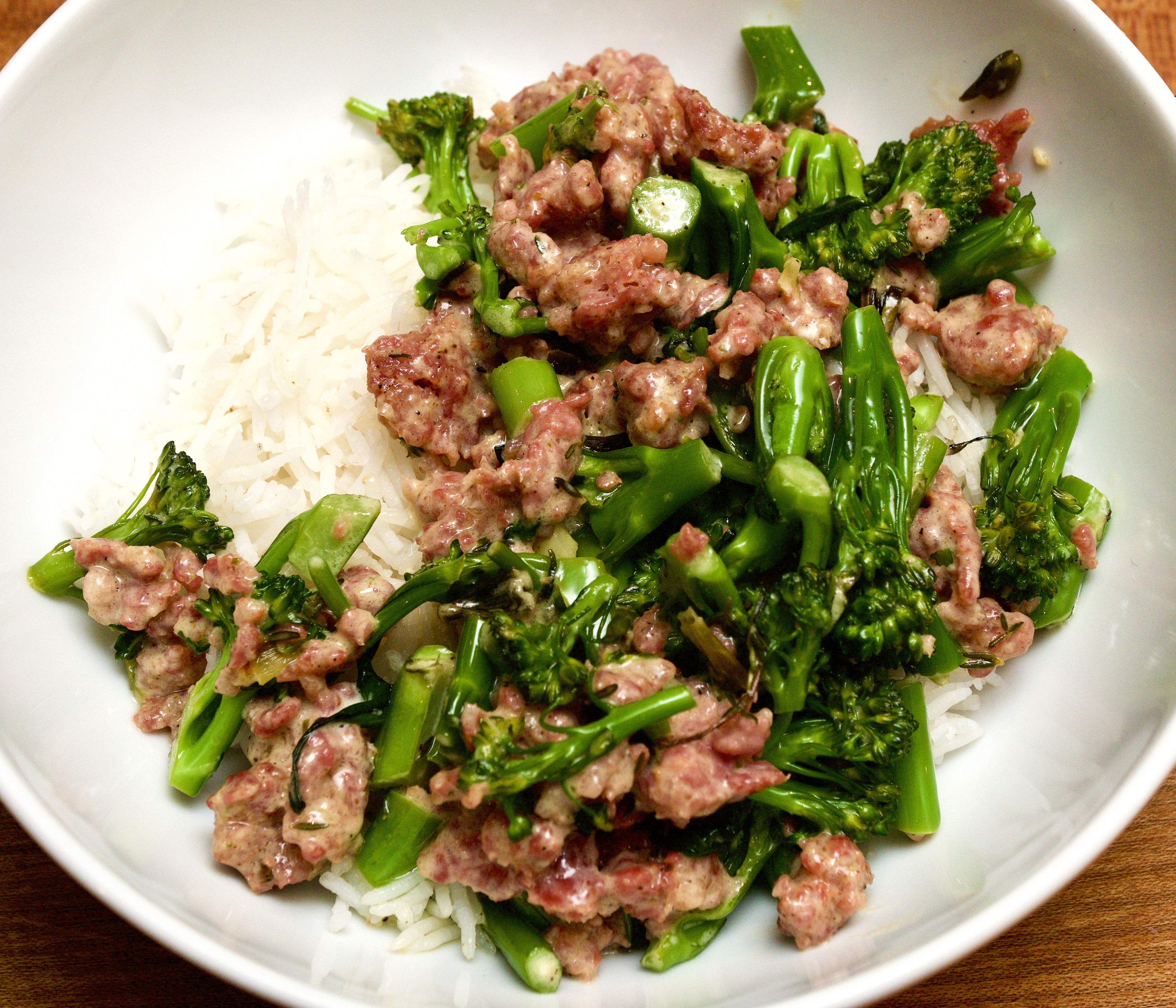 Ragu di salsicce e broccoletti