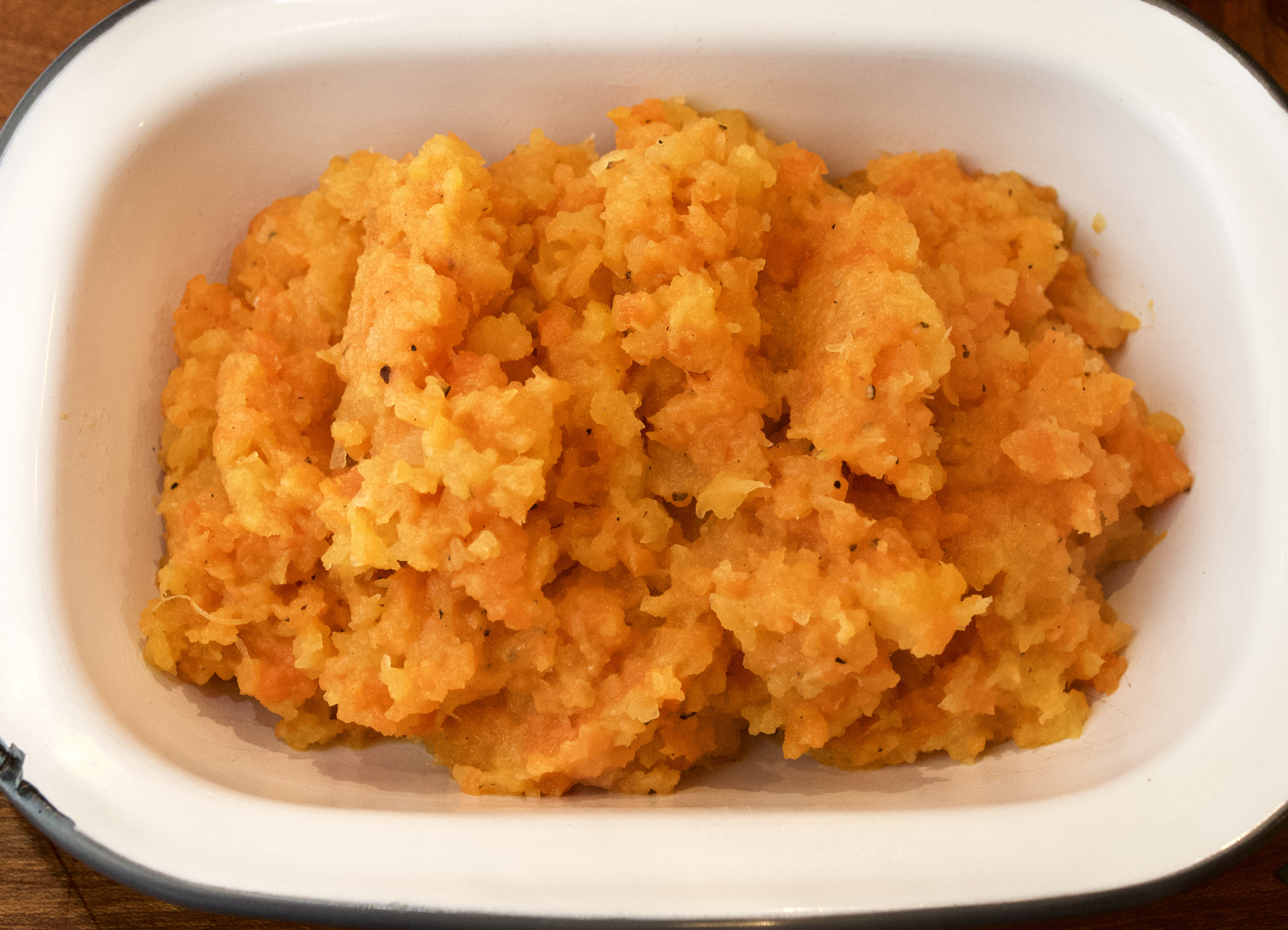 Carrot and turnip mash