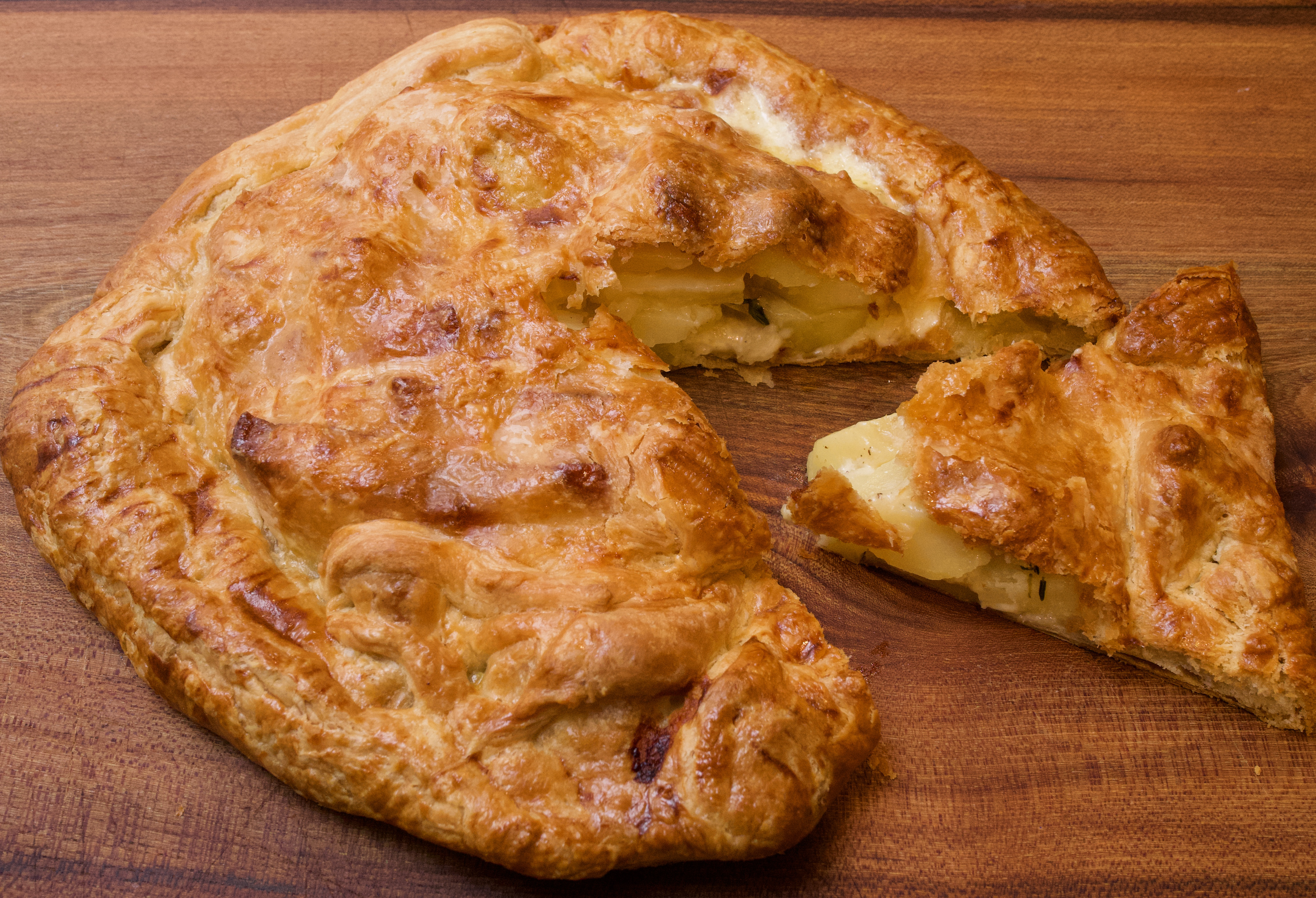 Potato Pie with Beaufort Cheese