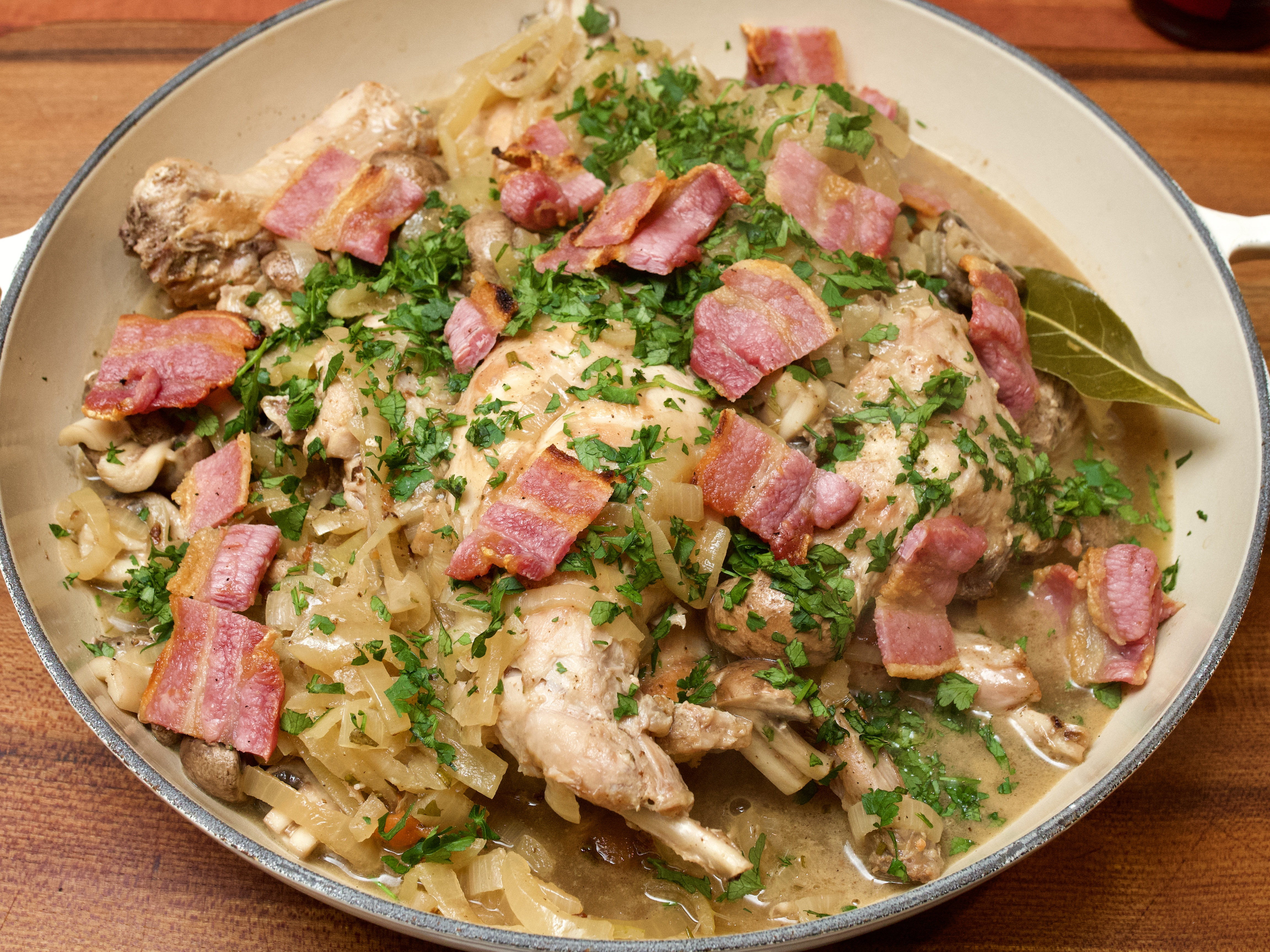 Rabbit w onions &amp; rosemary