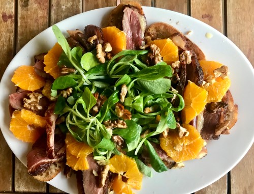 Duck &amp; Orange Salad