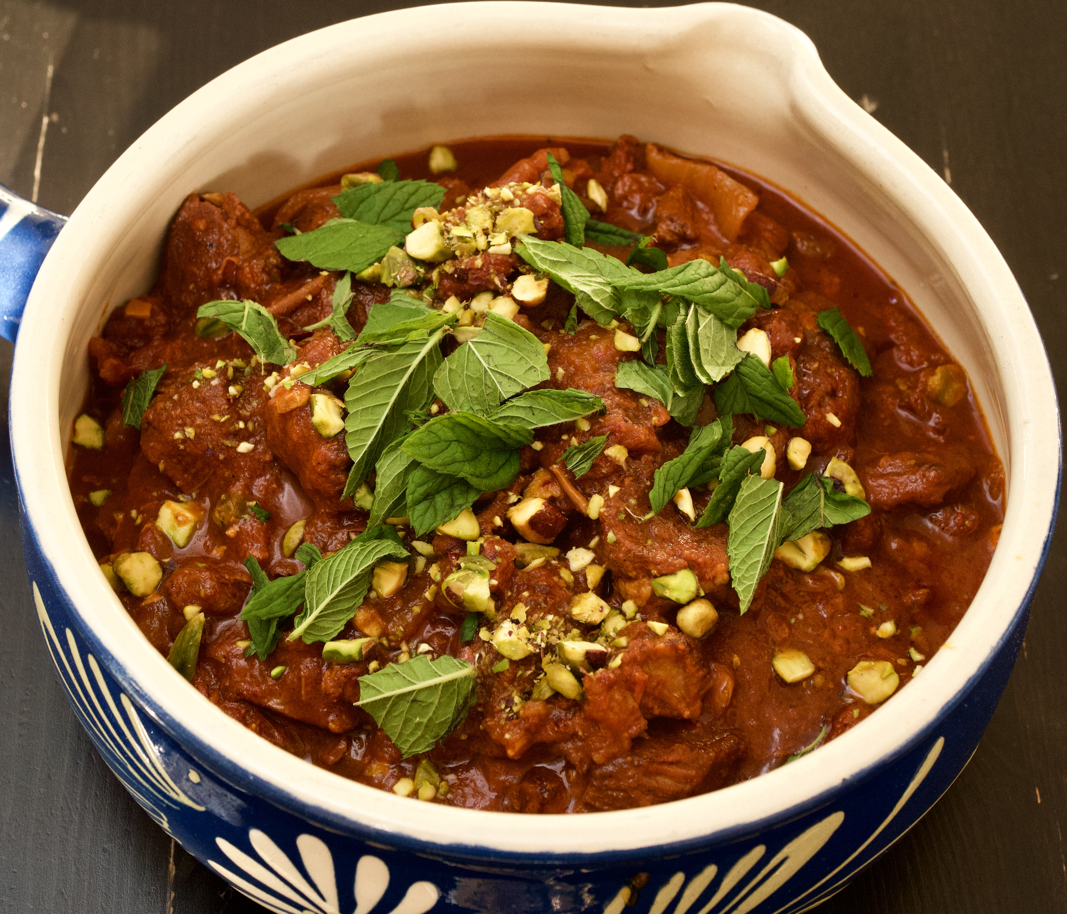 Lamb &amp; saffron tagine