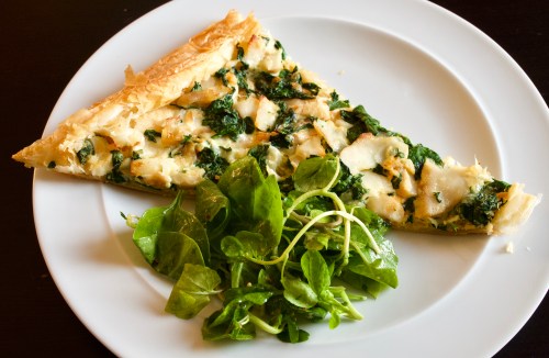 Smoked Haddock & Spinach Tart