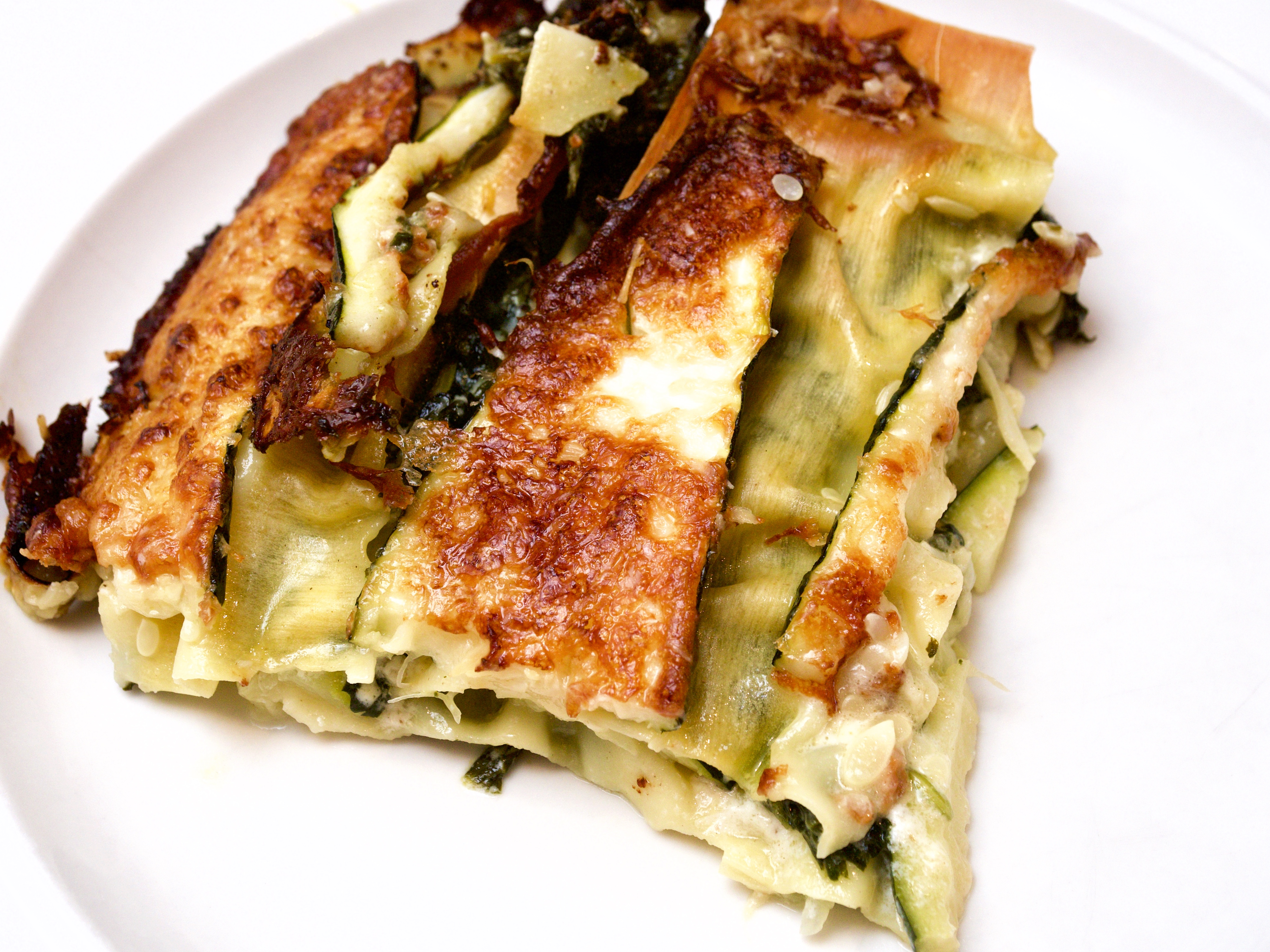 Spinach &amp; Courgette Lasagne