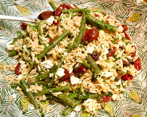Orzo &amp; tomato salad