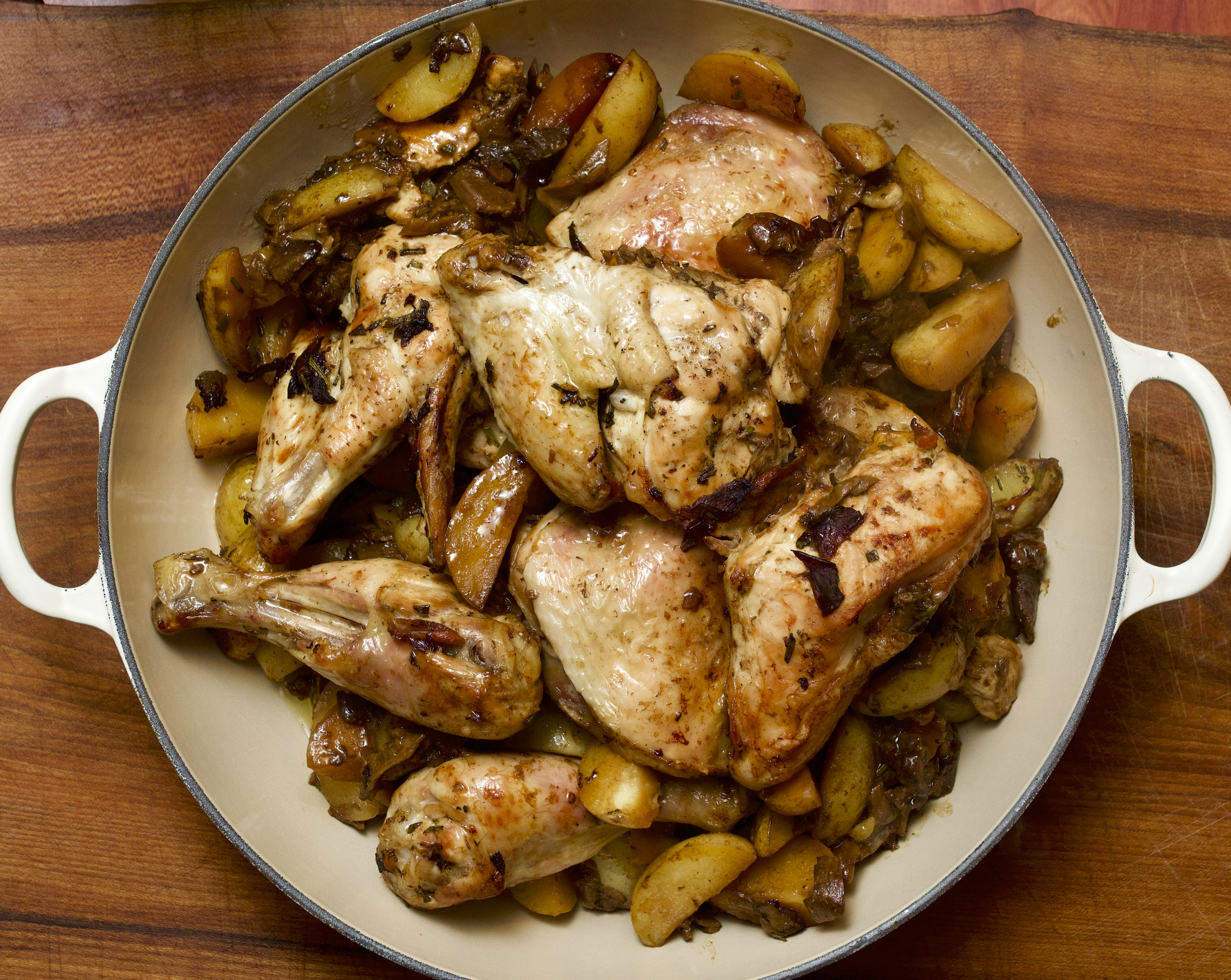 Chicken in Vermentino