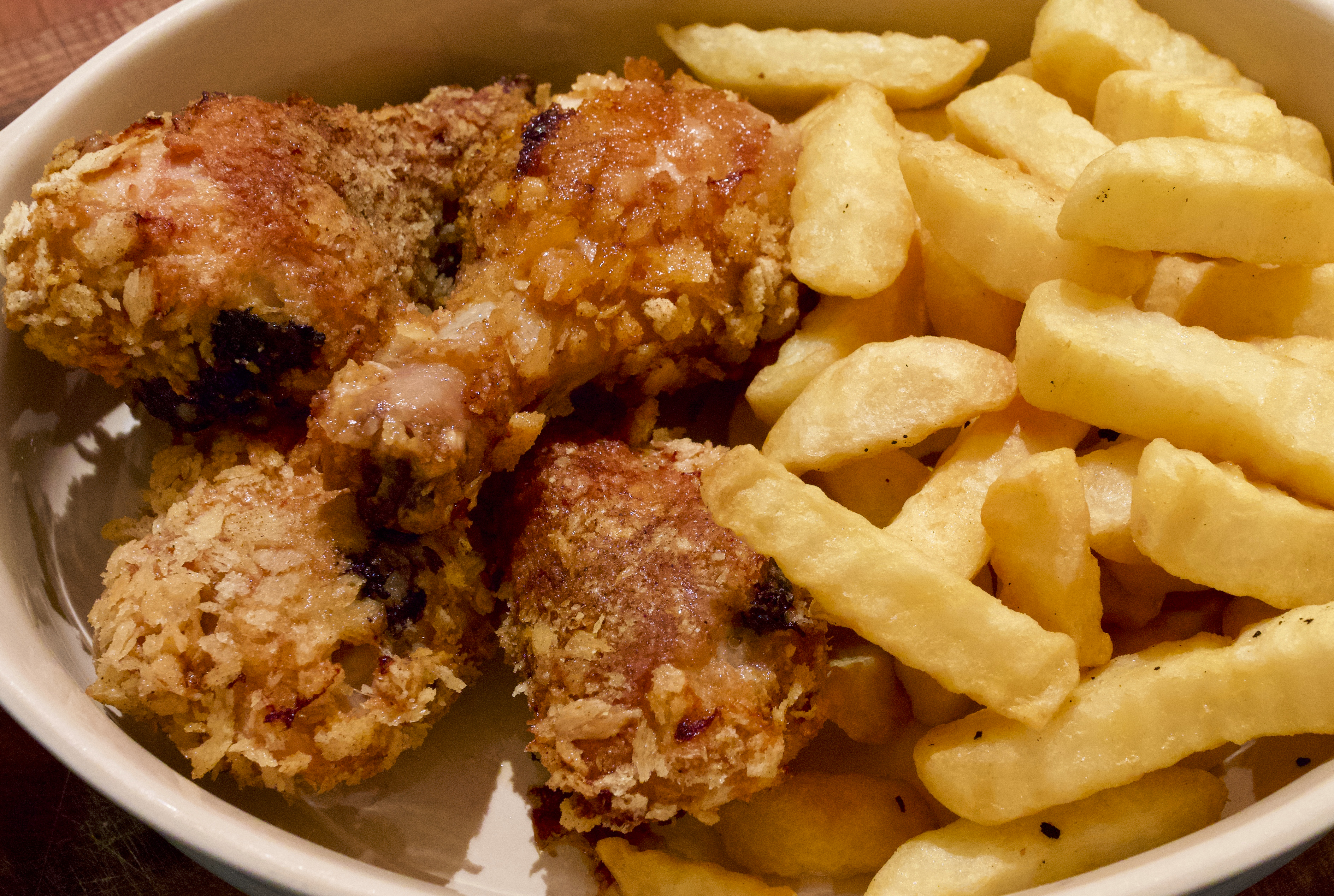 Crispy southern-baked chicken