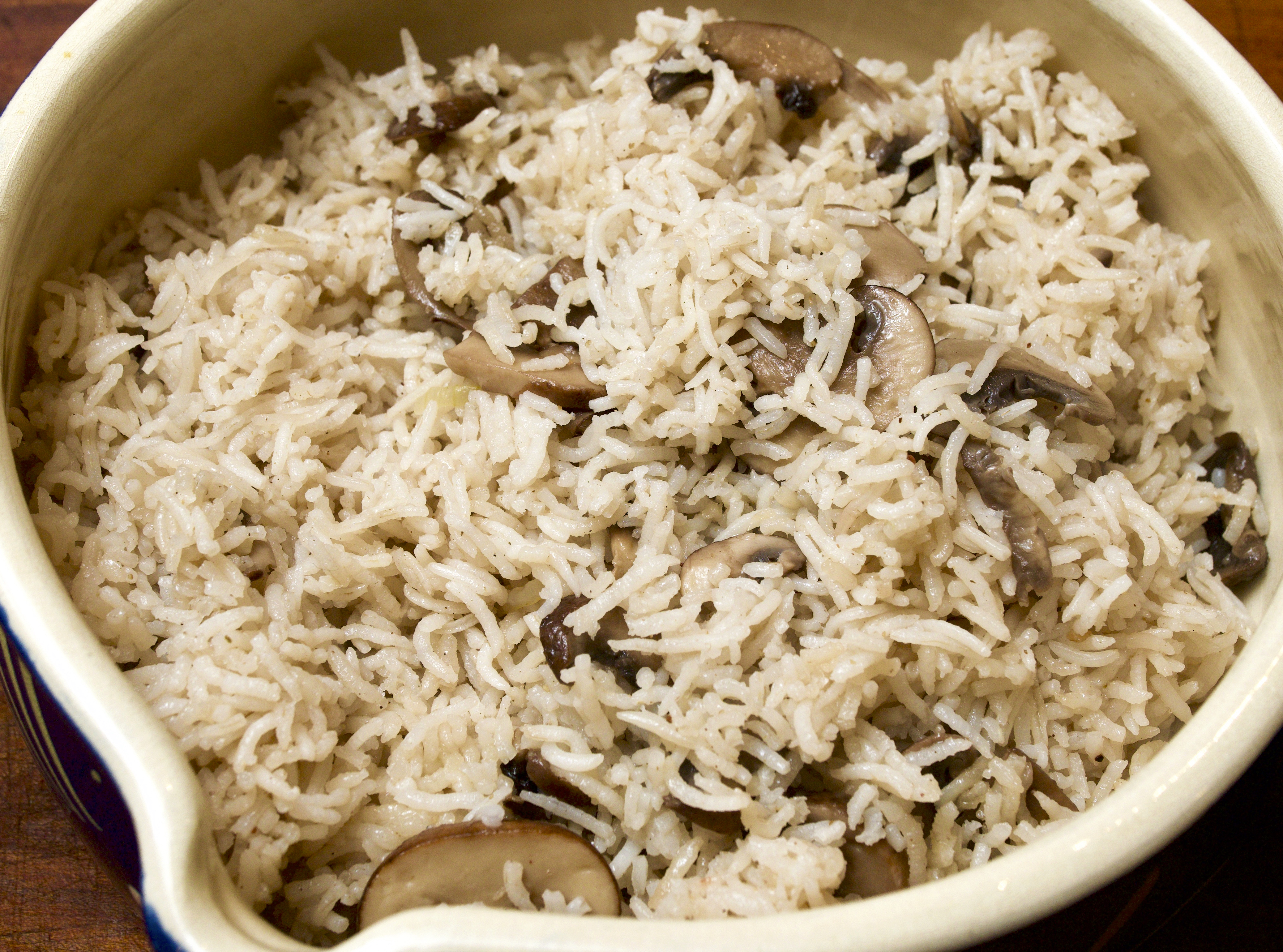 Mushroom Pullao - Khumbi pullao