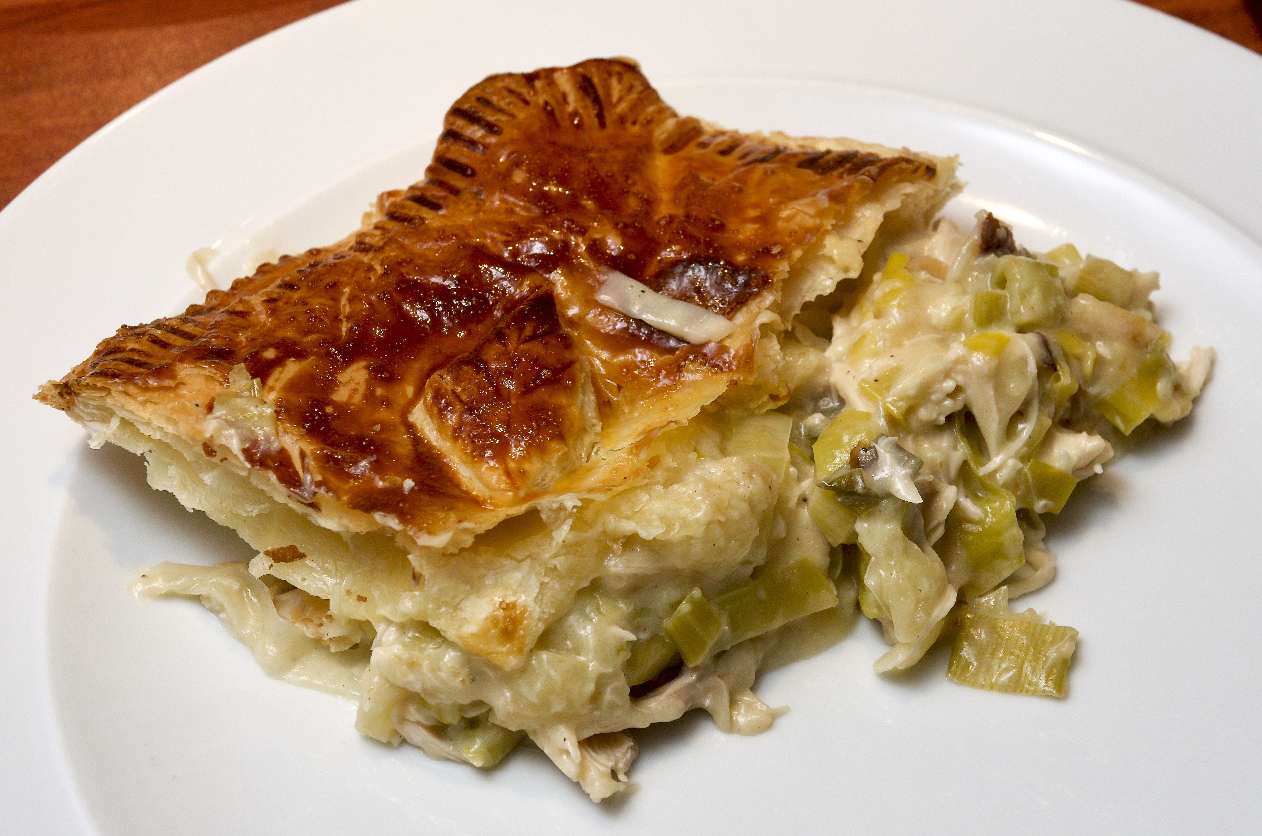 Chicken &amp; apple pie