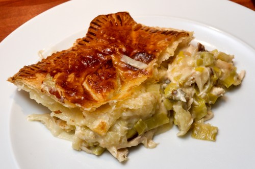 Chicken &amp; apple pie