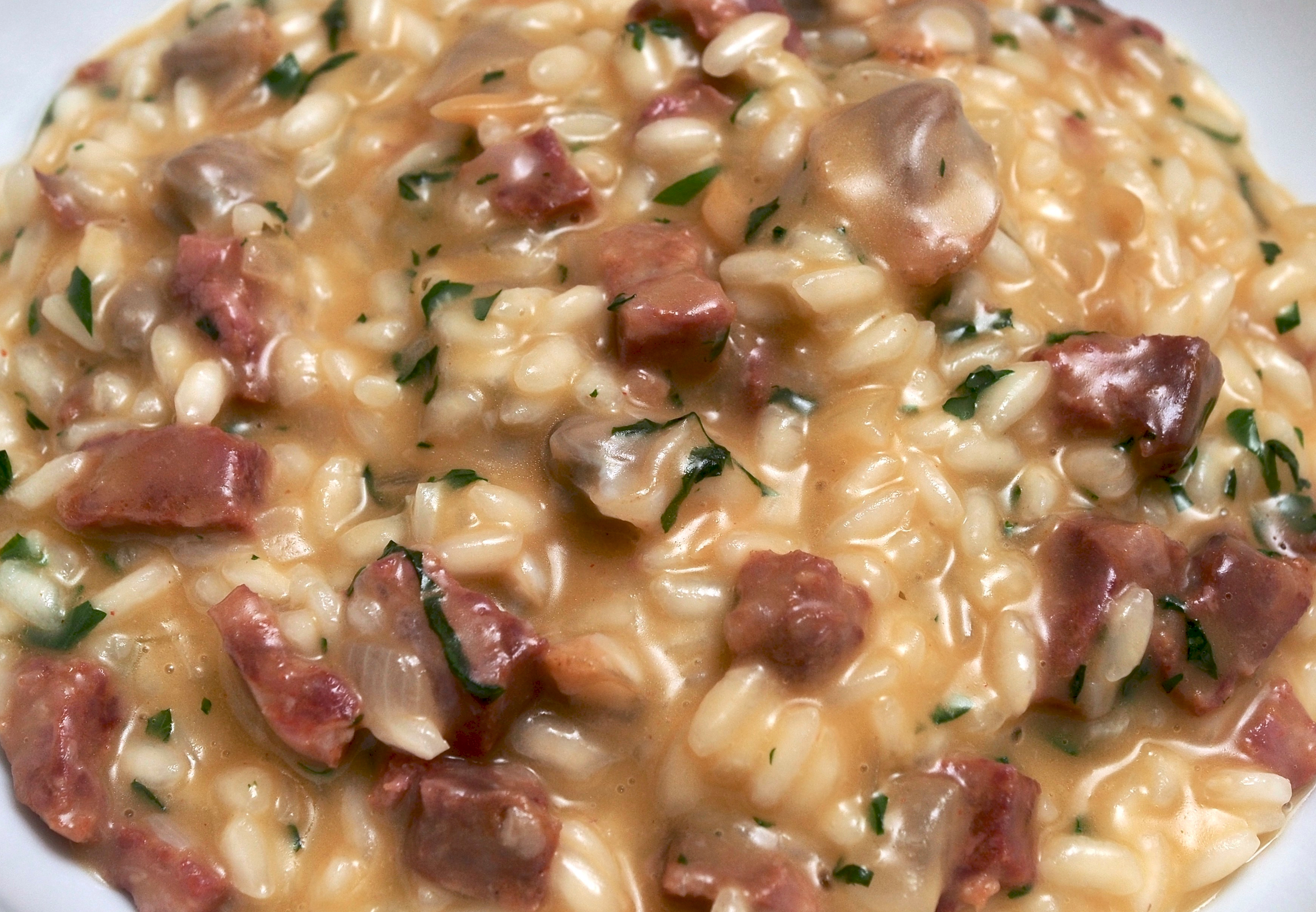 Cockle &amp; Chorizo Risotto