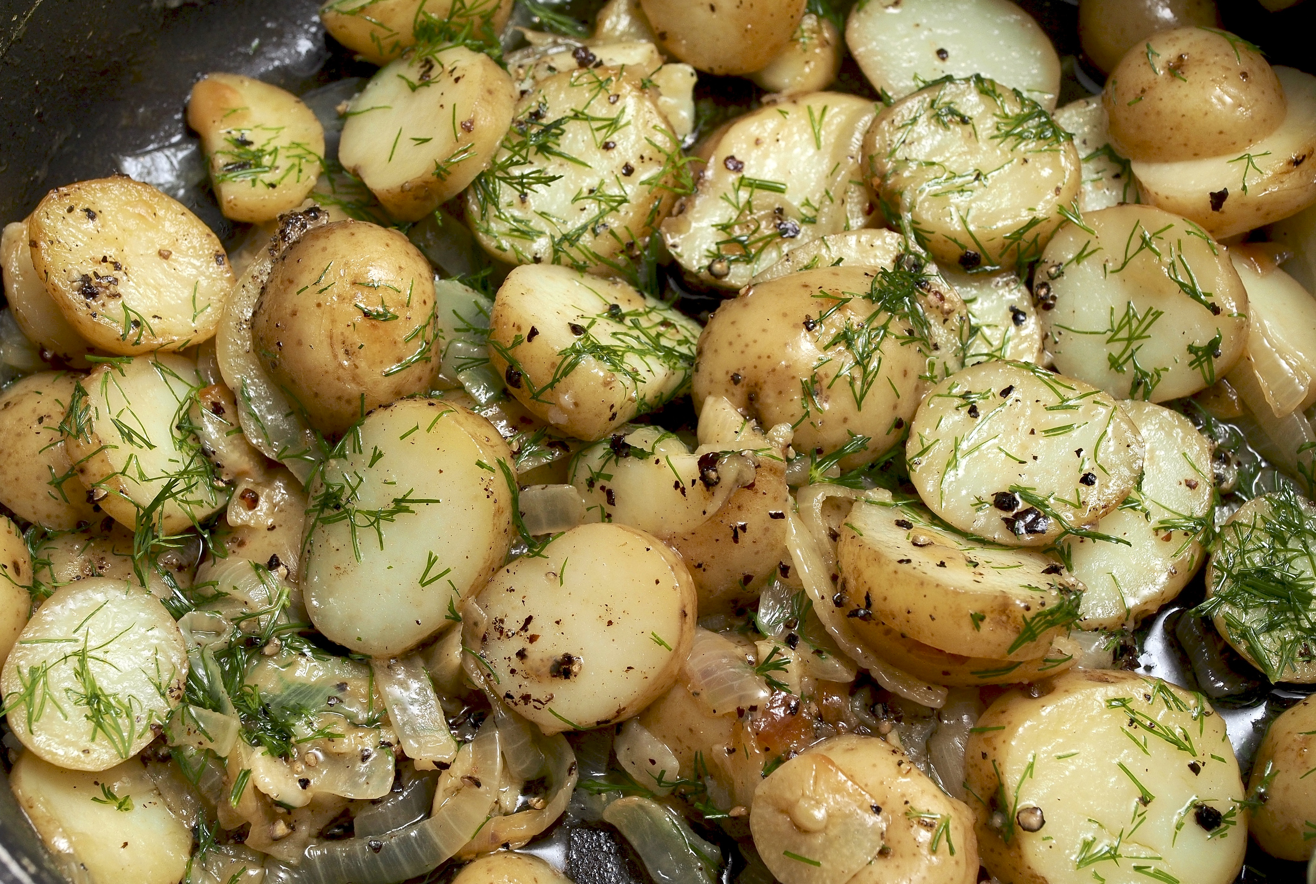 Dill potatoes