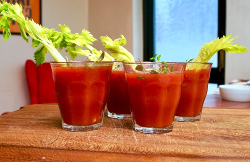 Horseradish Bloody Mary's