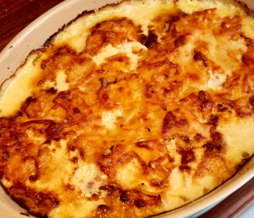 Turnip &amp; Gruyere Gratin