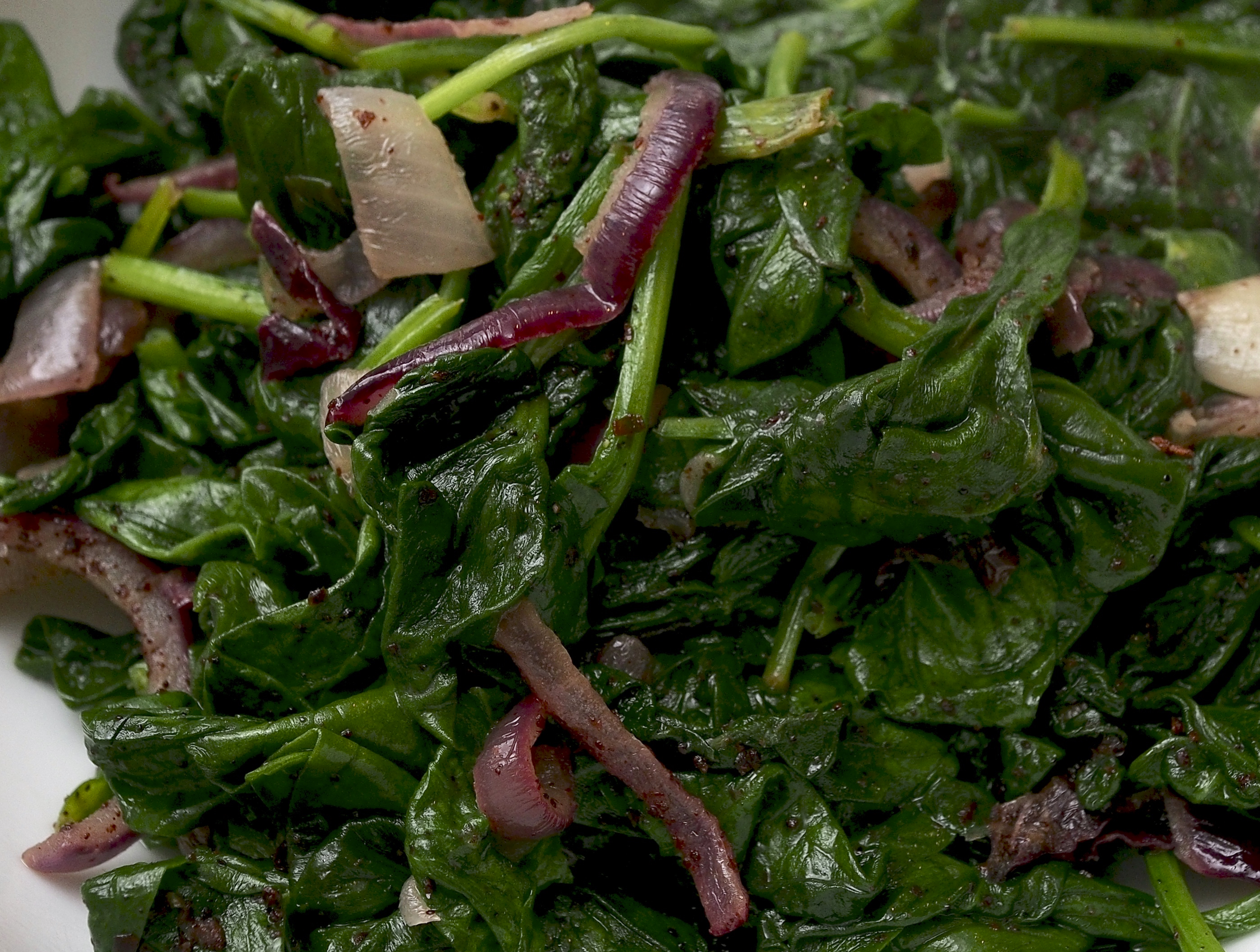 Spinach with Sumac