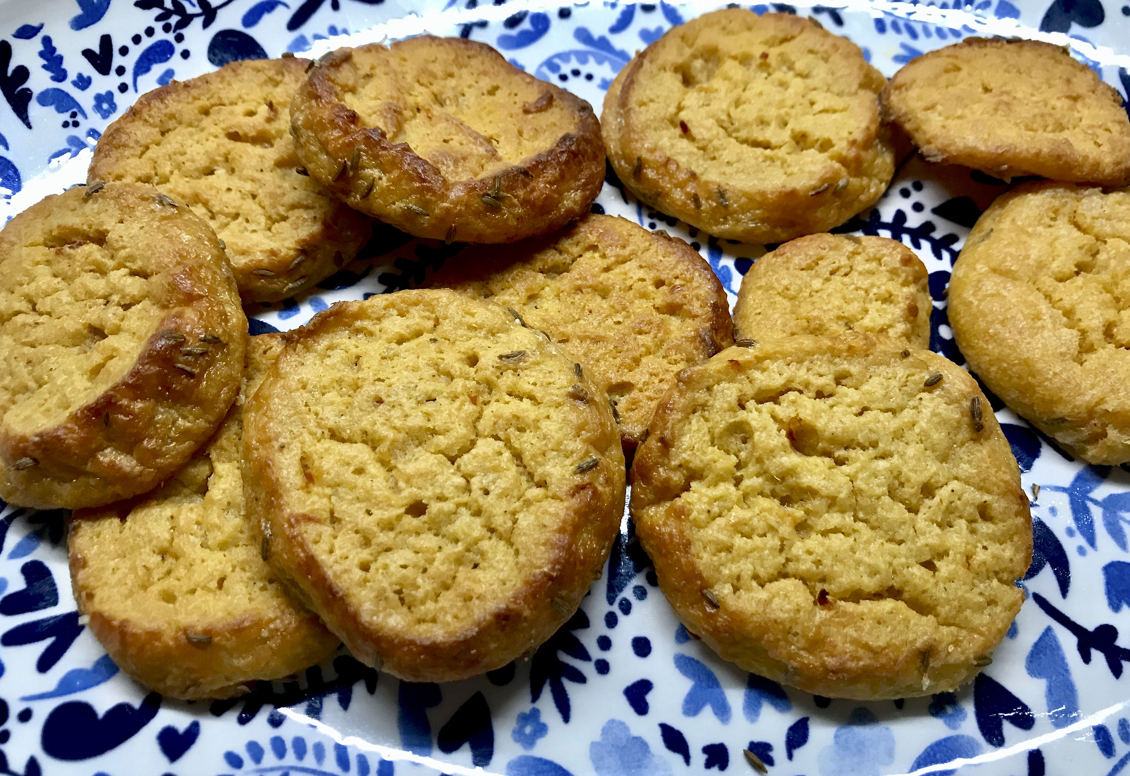 Harissa &amp; Goat's Cheese Buns