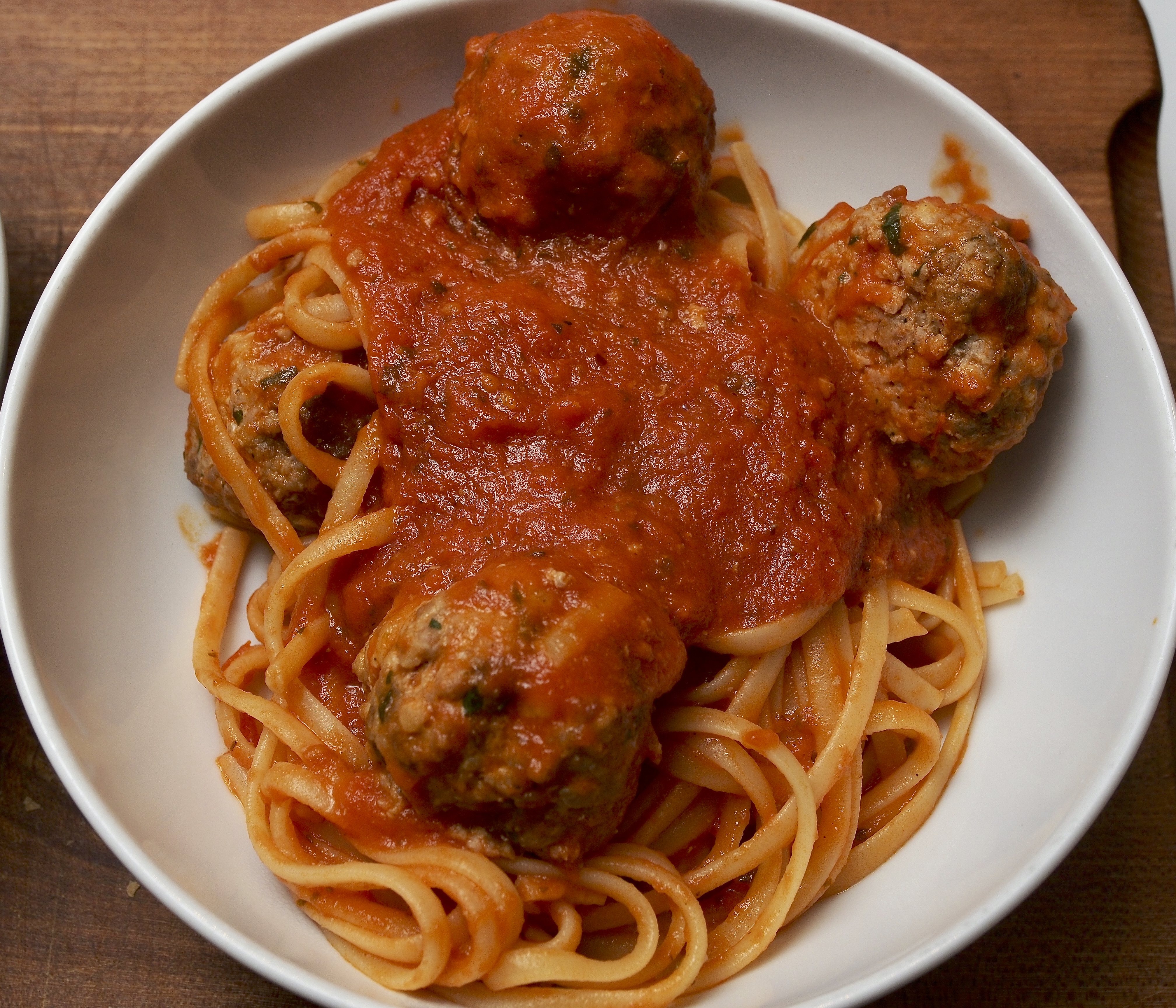Pork &amp; Beef Polpette with Tomato Sauce