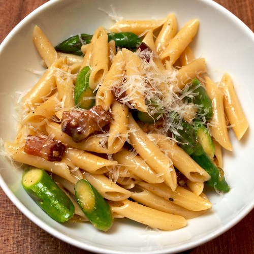 Asparagus Carbonara