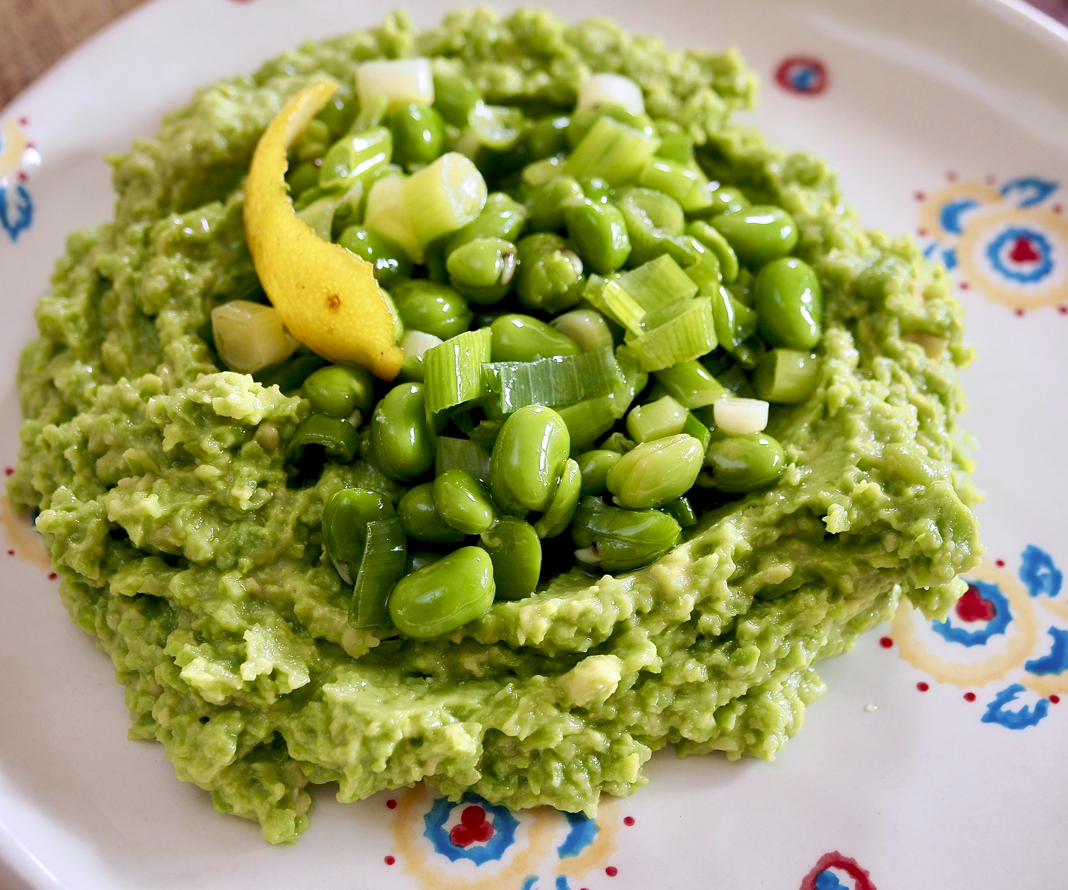 Avocado &amp; Broad Bean Mash