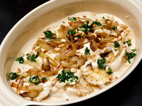 Fish in Tahini (Samak bi Tahina)