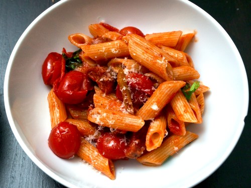 Chorizo &amp; Chilli Pepper Pasta